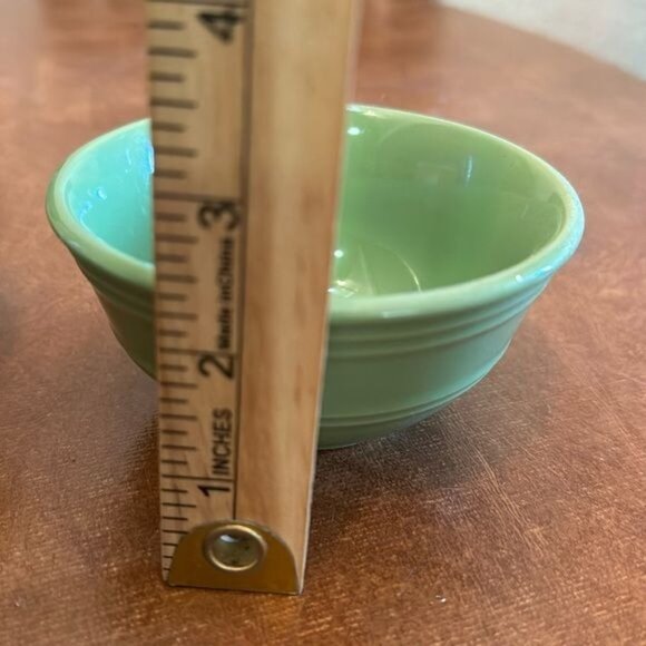 Set Of 2 Mainstays Stoveware Green Small  Bowls - Picture 5 of 6